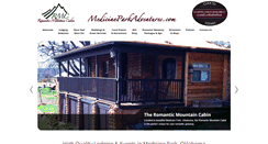 Desktop Screenshot of medicineparkadventures.com